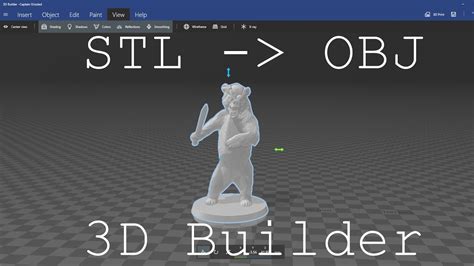 convert obj stl